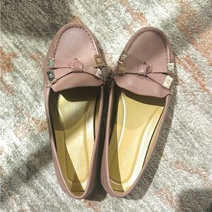 Michael Kors Women's neutral mauve Loafers